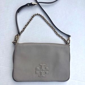 Tory Burch Foldover Logo Crossbody Bag purse